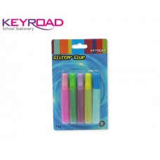 KEYROAD ΧΡΥΣΟΚΟΛΛΑ ΚΑΡΤΕΛΑ 10gr ΠΑΣΤΕΛ ΣΕΤ 5Τ.